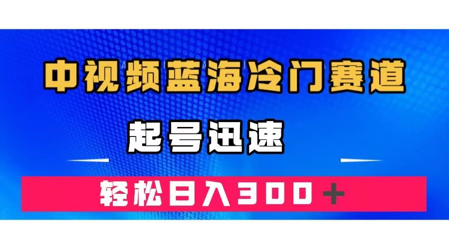 （7449期）中视频蓝海冷门赛道，韩国视频奇闻解说，起号迅速，日入300＋